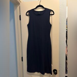 Ann Taylor Midnight Blue Midi Dress